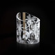 Lampada da tavolo a led struttura in plexiglas dal design moderno Jane