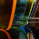 Lampada da tavolo grande in plexiglass dal design moderno