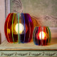 Lampada da tavolo grande in plexiglass dal design moderno
