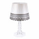 Lampada da tavolo in plexiglass con lampadina a LED di design Basic