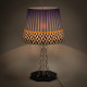 Lampada da tavolo in plexiglass con lampadina a LED di design Ethnic