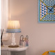 Lampada da tavolo in plexiglass con lampadina a LED di design Modern