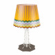 Lampada da tavolo in plexiglass con lampadina a LED di design Rainbow