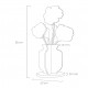 Lampada da tavolo in plexiglass dal design moderno con luce a LED