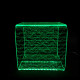 Lampada da tavolo media a LED struttura in plexiglass dal design moderno