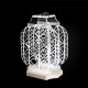 Lampada da tavolo media ricaricabile a LED in plexiglass dal design moderno