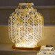 Lampada da tavolo media ricaricabile a LED in plexiglass dal design moderno