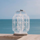 Lampada da tavolo piccola ricaricabile a LED in plexiglass dal design moderno