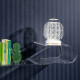 Lampada da tavolo piccola ricaricabile a LED in plexiglass dal design moderno