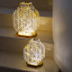 Lampada da tavolo piccola ricaricabile a LED in plexiglass dal design moderno