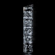 Lampada da terra a led struttura in plexiglas dal design moderno ed elegante
