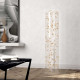 Lampada da terra a led struttura in plexiglas dal design moderno ed elegante