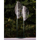 Lampada da terra in plexiglass dal design moderno con luce a LED