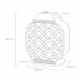 Lampada da terra ricaricabile a LED in plexiglass dal design moderno