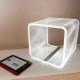 Lampda da tavolo a LED in plexiglas in stile moderno versione Flots
