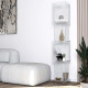 Libreria da terra grande in stile moderno in plexiglass