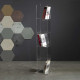 Libreria in plexiglass