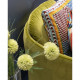 Poltrona in plexiglass dal design moderno con seduta in poliestere sfoderabile