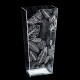 Portaombrelli dal design moderno in plexiglass con decoro Bora Bora