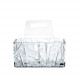 Portaposate grande in plexiglass dalle linee morbide e moderne