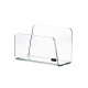 Portatovaglioli per fazzolettini in verticale in plexiglass dalle linee moderne