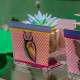 Portavaso piccolo in plexiglas design moderno