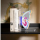 Reggilibri in plexiglass dal design elegante