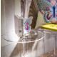 Reggilibri in plexiglass dal design elegante