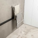 Scaletta piccola per asciugamani in plexiglass per bagno "Up&Down"