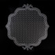 Set 2 pezzi sottopiatti in plexiglass dal design moderno ed elegante