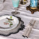 Set 2 pezzi sottopiatti in plexiglass dal design moderno ed elegante