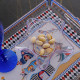 Set 6 ciotoline in plexiglass