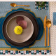 Set 2 pezzi Sottopiatti in PMMA dal design moderno in stile barocco