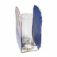 Vaso grande in vetro con copertura in plexiglass