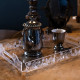 Vassoio grande in plexiglass dal design moderno