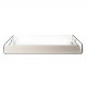 Vassoio quadrato grande in plexiglass dal design moderno ed elegante