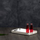 Vassoio rettangolare piccolo in plexiglass dal design moderno ed elegante