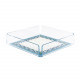Vuotatasche in plexiglass dal design moderno con decoro Modern