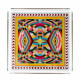 Vuotatasche in plexiglass dal design moderno con decoro Rainbow