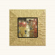 Stampa piccola con cornice in legno dorato "Fulfilment II" 26x26