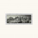 Quadro materico moderno con cornice argento glitterato con strass 154x64