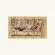 Quadro con cornice dorata moderna decori materici e dettagli glitterati 156x86