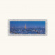 Quadro con cornice argento decori materici glitterati e strass 154x64 Parigi