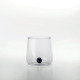 Set 6pz Bicchiere per acqua in vetro dal design moderno