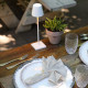 Lampada da tavolo LED dimmerabile e ricaricabile "Poldina Micro"