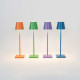 Lampada da tavolo LED dimmerabile e ricaricabile "Poldina Micro"