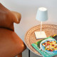 Lampada da tavolo per esterno dimmerabile e ricaricabile "Poldina Mini"