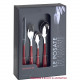 Posate da tavola in acciaio set 24pz linea "Zebra"