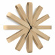 Orologio da parete moderno in legno Ribbonwood