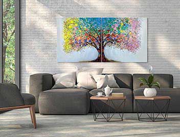 Quadri su tela dipinti a mano